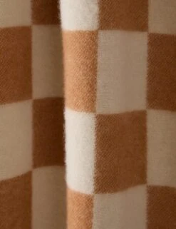 Checkerboard Throw By Maison Deux -Home Decor Sale Lulu and Georgia CheckerboardBlanket TerraWhite A0661562 841 Product