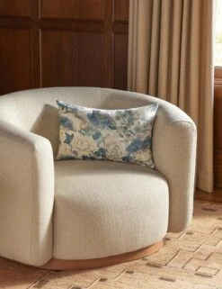 Shenyang Print Linen Pillow By Scalamandre 32 Shenyang Print Linen Pillow By Scalamandre -Home Decor Sale Lulu and Georgia ConsoleVignette 202 Lifestyle