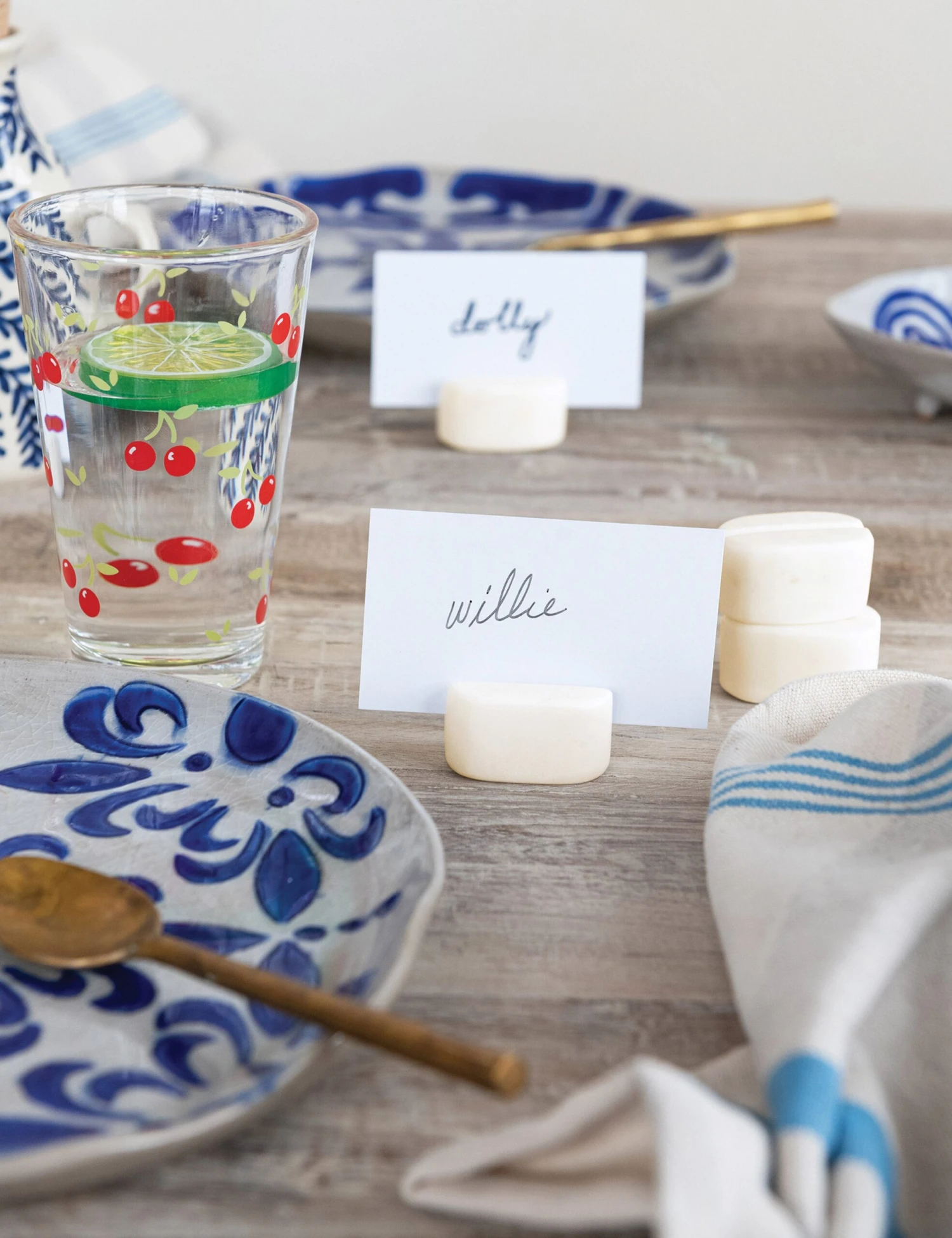 Ruhl Place Card Holders (Set Of 4) 3 Ruhl Place Card Holders (Set Of 4)