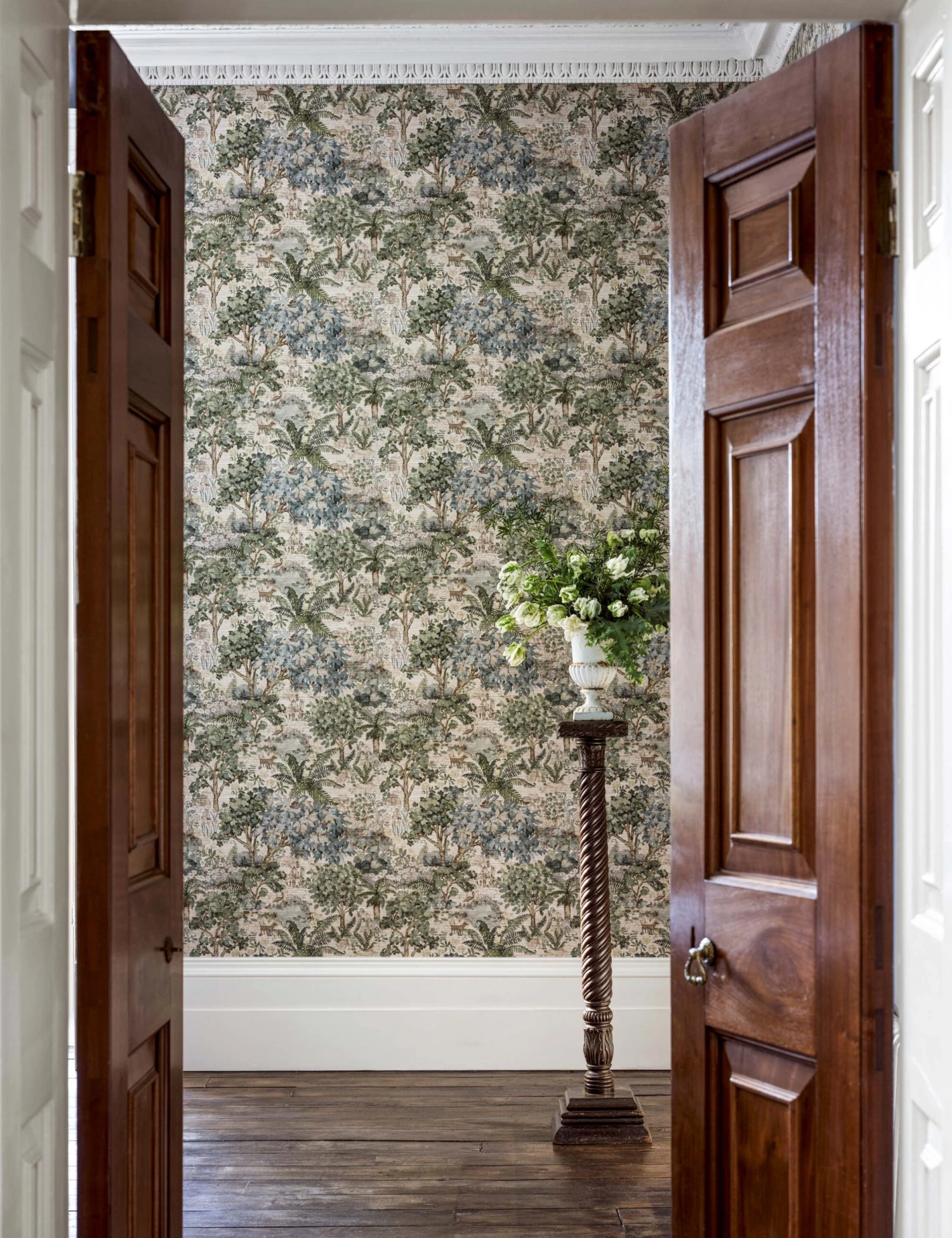 The Stumpery Wallpaper By Sanderson 3 The Stumpery Wallpaper By Sanderson