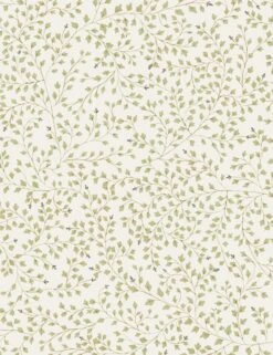 Dainty Leaves Linen Curtain Panel By Rylee + Cru -Home Decor Sale Lulu and Georgia Dainty Leaves green27x27.6 final Panel Swatch Product