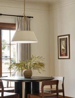 A View Of Naples Through A Window Print By Franz Ludwig Catel -Home Decor Sale Lulu and Georgia DiningRoomIII MojaveTable 0388 V2 Site Crop Lifestyle 2