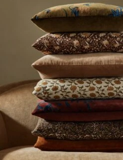 Royce Velvet Pillow -Home Decor Sale Lulu and Georgia Fall pillow Galery Stack 2 LIFESTYLE 69d74c68 f467 4ba3 b2b7 27c860c50881