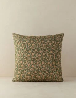 Fransen Linen Cotton Pillow -Home Decor Sale Lulu and Georgia FransenCottonLinenPillowCover Clover Flamingo Square A06603161 Product