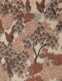 Garden Walk Linen Fabric By Sarah Sherman Samuel -Home Decor Sale Lulu and Georgia GardenWalkLinenFabric Blush L0490247 0633 Product