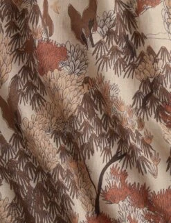 Garden Walk Linen Fabric By Sarah Sherman Samuel -Home Decor Sale Lulu and Georgia GardenWalkLinenFabric Blush L0490247 0670 Product