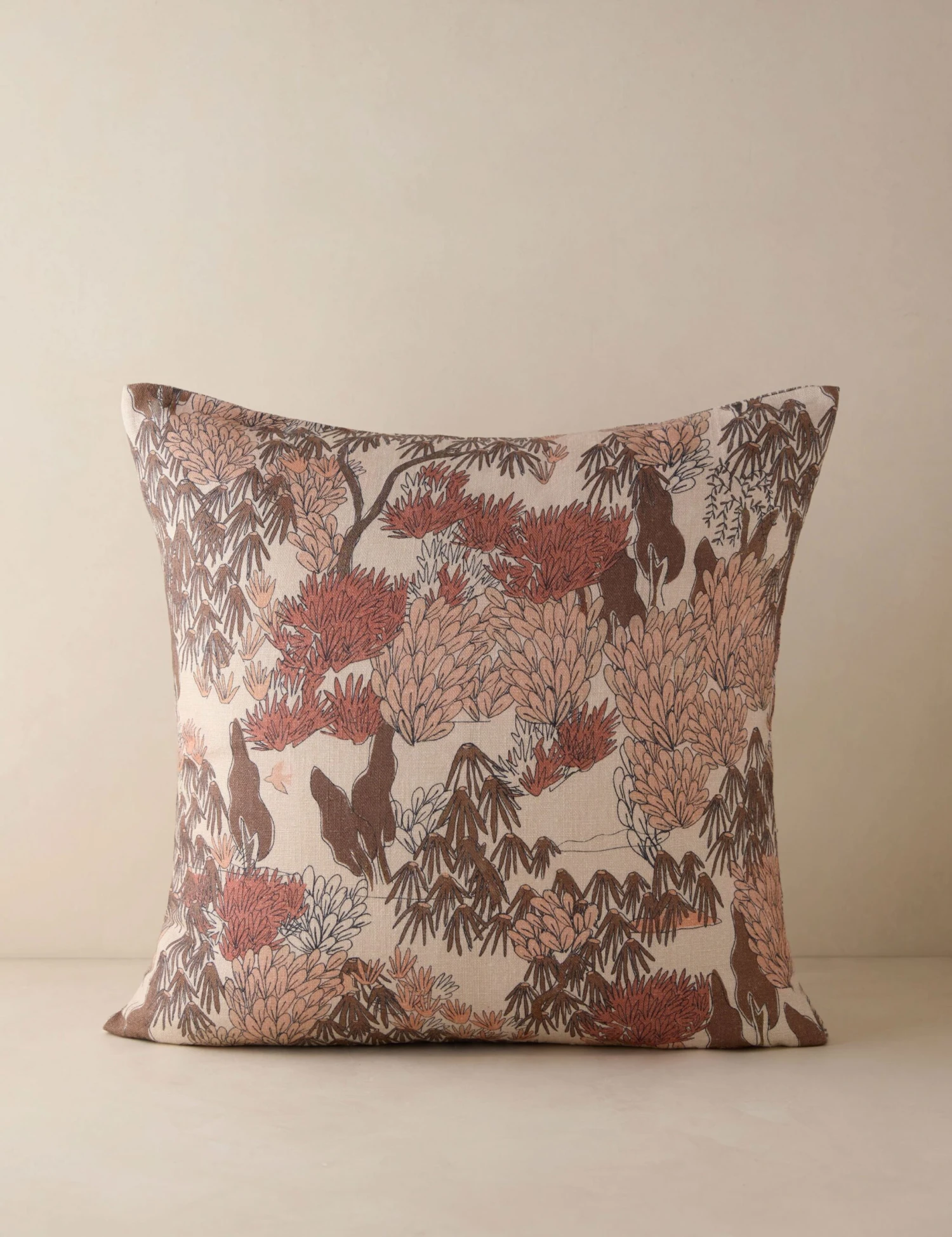 Garden Walk Linen Pillow By Sarah Sherman Samuel - Image 17