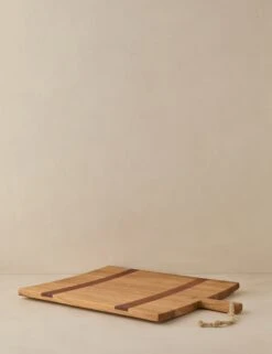 Handcrafted Rectangular Oak Serving Board By EtúHOME -Home Decor Sale Lulu and Georgia HandcraftedOakServingBoard Rectangle L0481936 444 Product