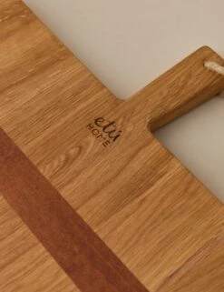 Handcrafted Rectangular Oak Serving Board By EtúHOME -Home Decor Sale Lulu and Georgia HandcraftedOakServingBoard Rectangle L0481936 446 Product