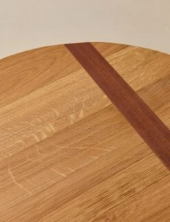 Handcrafted Round Oak Serving Board By EtúHOME -Home Decor Sale Lulu and Georgia HandcraftedOakServingBoard Round L0481935 429 Product