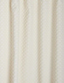 Hi-Lo Checker Velvet Curtain Panel By SarahSherman Samuel -Home Decor Sale Lulu and Georgia Hi LoCheckerVelvetCurtainPanelbySarahShermanSamuel Ivory L0476508 51 Product 2