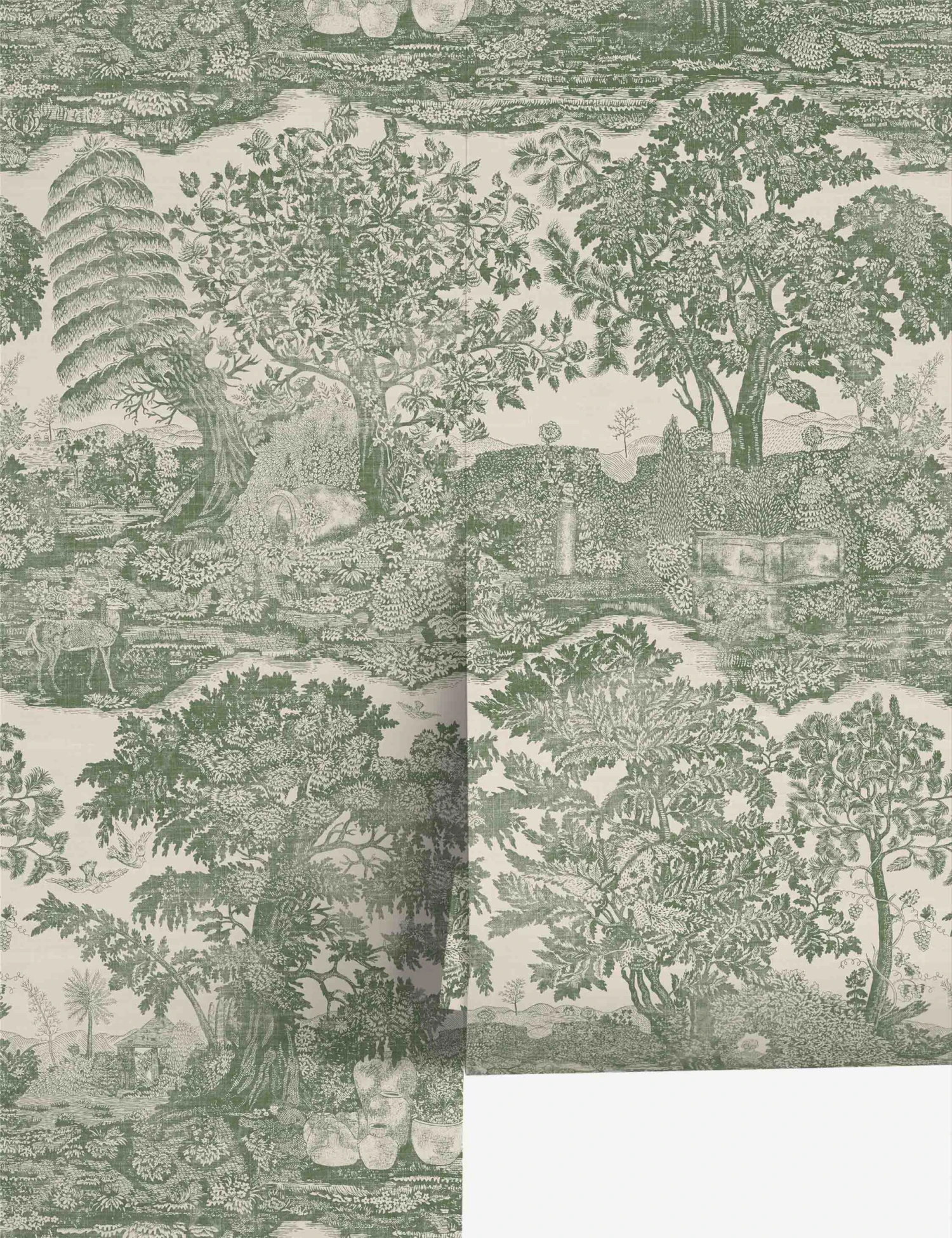 Highgrove Toile Wallpaper By Sanderson 6 Highgrove Toile Wallpaper By Sanderson - Image 4