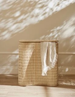 Howell Bath Accessories -Home Decor Sale Lulu and Georgia HowellLiddedHamper A0659538 2905 Lifestyle