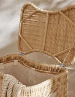 Howell Bath Accessories -Home Decor Sale Lulu and Georgia HowellLiddedHamper A0659538 2923 Lifestyle