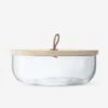 Ivalo Glass Serveware By LSA International -Home Decor Sale Lulu and Georgia IV04 SS14 Ivalo IvaloContainer AshLidH11cmClear Cutoutunpropped Landscape jpg Full Product