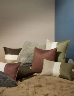 Grounded In Love Silk Pillow By James Perkins -Home Decor Sale Lulu and Georgia James Perkins JamesPerkinsCollection PillowGroup 1119 SITE CROP Lifestyle 1