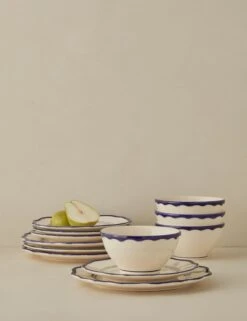 Stoneware Dinnerware By Maison Madison -Home Decor Sale Lulu and Georgia JaneEarthenwareDinnerwarebyMaisonMadison 12 PieceSetWithCerealBowl L0479429 0135 product