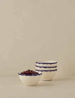 Stoneware Dinnerware By Maison Madison -Home Decor Sale Lulu and Georgia JaneEarthenwareDinnerwarebyMaisonMadison CerealBowls Setof4 L0479430 0278 product