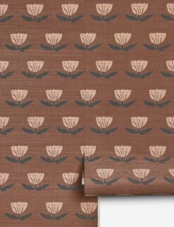 Janna Grasscloth Wallpaper By Sarah Sherman Samuel -Home Decor Sale Lulu and Georgia JannaGrassclothWallpaperbySarahShermanSamuel Brown A0661582 599 Product