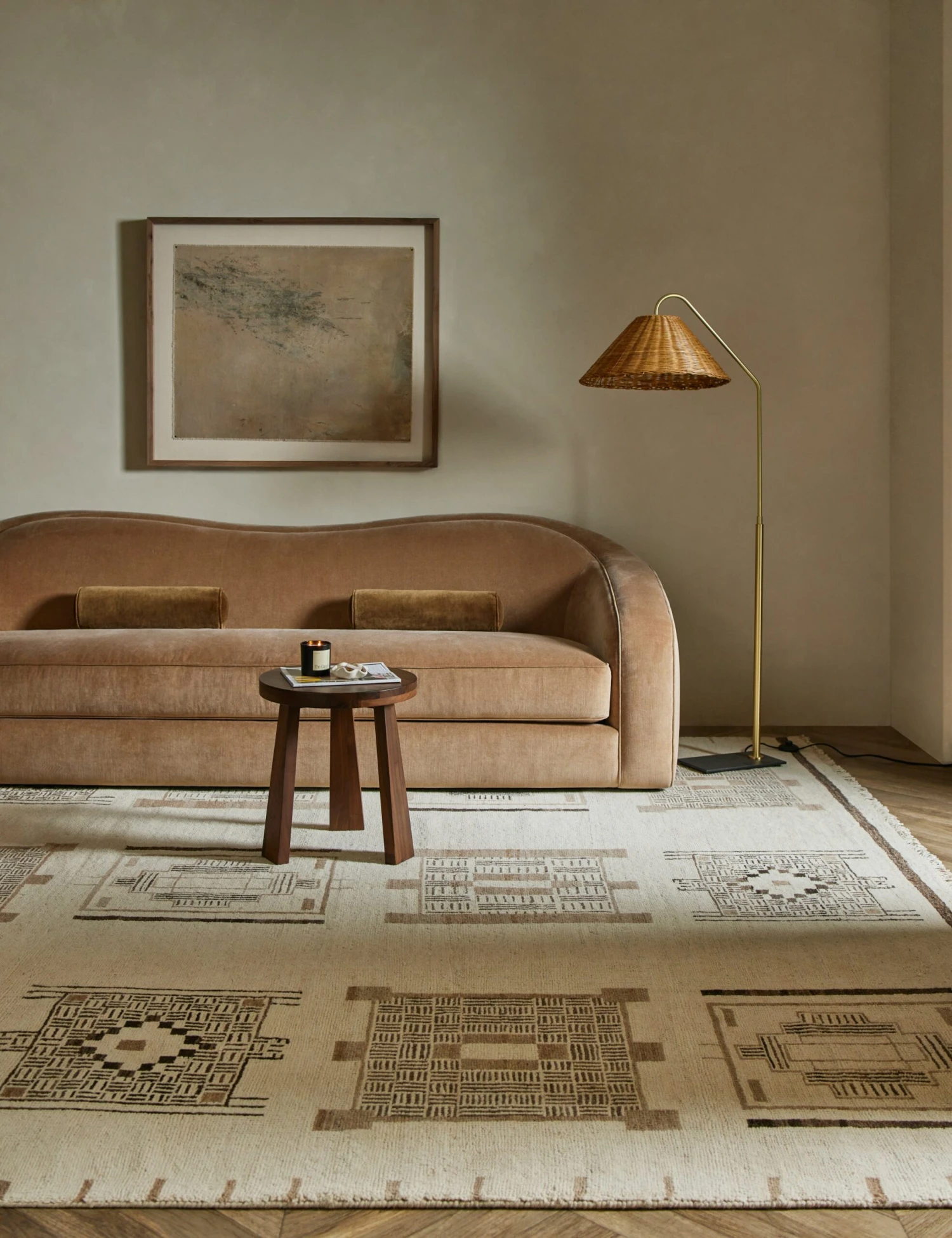 Karcal Hand-Knotted Wool Rug 4 Karcal Hand-Knotted Wool Rug - Image 2