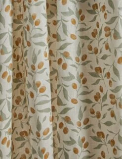 Kumquats Linen Curtain Panel By Rylee + Cru -Home Decor Sale Lulu and Georgia Kumquats Wallpaper Natural A0658150 84 Product