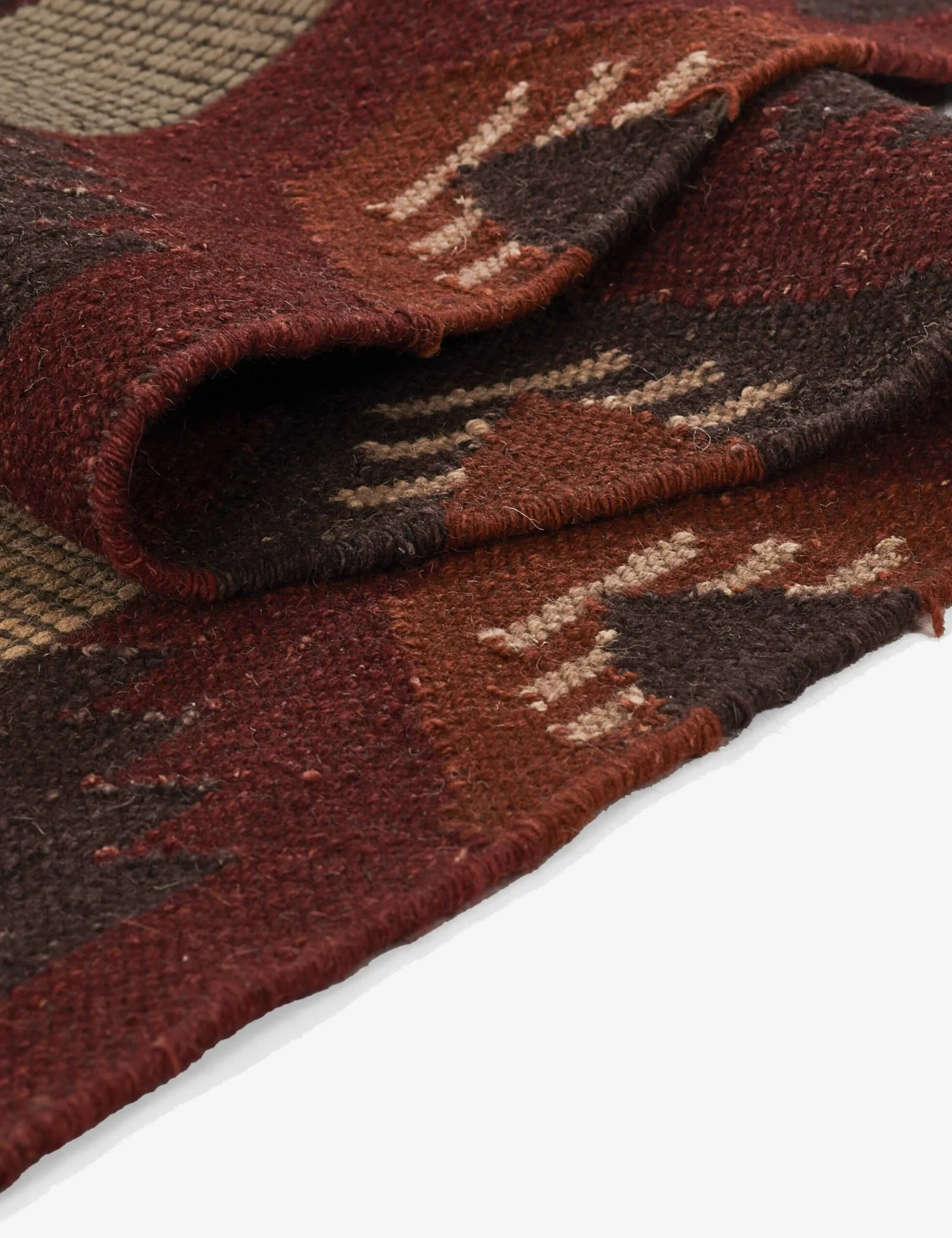 Batten Flatweave Wool Rug 7 Batten Flatweave Wool Rug - Image 5