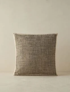 Laba Linen Silk Box Pillow By DISC Interiors -Home Decor Sale Lulu and Georgia LabaBoxPillowbyDISCInteriors Black A0658644B 46 Product