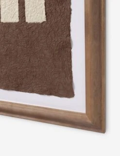 Deimos Wall Art By Visual Contrast -Home Decor Sale Lulu and Georgia Line Dark Brown Diptych Corner Product