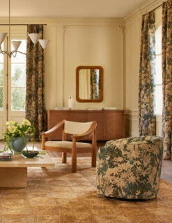 Annalee Upholstered Mantel Mirror -Home Decor Sale Lulu and Georgia Livingl Site Crop 3 LIFESTYLE 44aab846 1b9c 40bc b908 7a3d242a2109