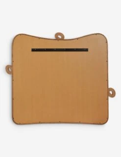 Looped Wood Mantel Mirror By Sarah Sherman Samuel -Home Decor Sale Lulu and Georgia LoopedWoodMirrorbySSS Mantel A0661356 0449 Product