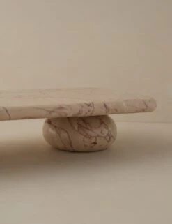 Lusine Rectangular Marble Serving Stand -Home Decor Sale Lulu and Georgia LusineMarbleStand A0658450 516 Product