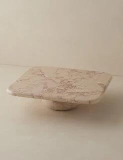 Lusine Square Marble Serving Stand -Home Decor Sale Lulu and Georgia LusineSquareMarbleStand A0658451 507 Product