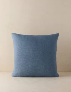 Madelief Embroidered Pillow -Home Decor Sale Lulu and Georgia MadeliefPillowCover Denim Square A0660377 304 Product