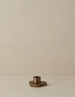 Mara Candle Holder By Lolly Lolly Ceramics -Home Decor Sale Lulu and Georgia MaraCandleHolderbyLollyLolly Metal Small A0659635 543 Product