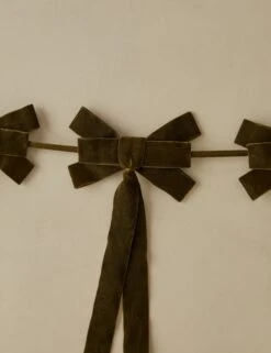 Mauree Velvet Garland -Home Decor Sale Lulu and Georgia MaureeVelvetGarland Olive A0661258 666 Product