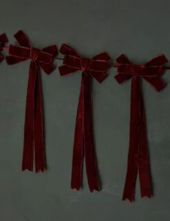 Mauree Velvet Garland -Home Decor Sale Lulu and Georgia MaureeVelvetGarland Sangria A0658998 154 Product 9806c471 cf61 4b86 9130 5cf1d4f6f543