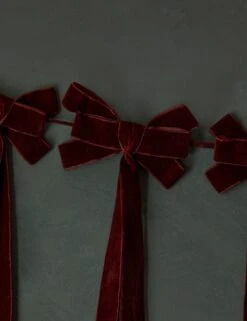 Mauree Velvet Garland -Home Decor Sale Lulu and Georgia MaureeVelvetGarland Sangria A0658998 155 Product 5f074195 27b7 4811 8508 f5a43b5e5d61