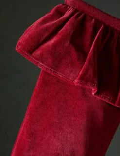 Mauree Velvet Stocking -Home Decor Sale Lulu and Georgia MaureeVelvetStocking Cherry A0659001 268 Product