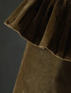 Mauree Velvet Stocking -Home Decor Sale Lulu and Georgia MaureeVelvetStocking Olive A0659002 278 Product