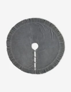Mauree Velvet Tree Skirt -Home Decor Sale Lulu and Georgia MaureeVelvetTreeSkirt ShaleBlue A0661263 0981 Product d8e2ff8b 0eae 41dc bc11 a4cf013dbbcd
