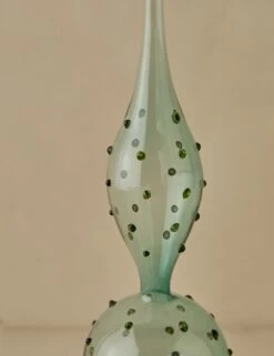 Milay Glass Finial Tree Topper -Home Decor Sale Lulu and Georgia MilayGlassTreeTopper BlueandGreen A06610551 Product