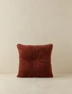 Monroe Velvet Pillow -Home Decor Sale Lulu and Georgia MonroeVelvetSquarePillow Sangria A0660672 1236 Product1