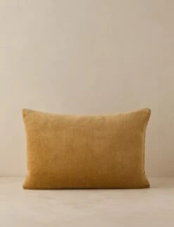 Montreal Velvet Pillow -Home Decor Sale Lulu and Georgia MontrealVelvetPillow Sand Lumbar A0661036B 498 Product