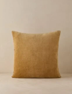Montreal Velvet Pillow -Home Decor Sale Lulu and Georgia MontrealVelvetPillow Sand Square A0661035B 477 Product