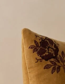 Montreal Velvet Pillow -Home Decor Sale Lulu and Georgia MontrealVelvetPillow Sand Square A0661035B 478 Product