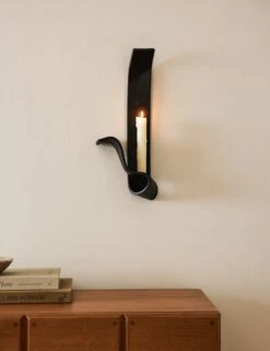Moonara Candle Sconce By SIN -Home Decor Sale Lulu and Georgia Moonara Sconces 3051 Lifestyle