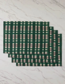 Musetta Table Linens -Home Decor Sale Lulu and Georgia MusettaLinenPlacemat Setof4 Green A0661238 708 Product