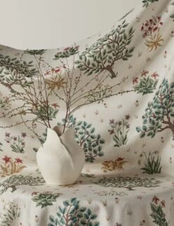 Orchard Viscose Fabric By Morris & Co. -Home Decor Sale Lulu and Georgia Orchard Viscose Fabric by Morris Co. Orchard Bayleaf and Rose L0483727 0240 product