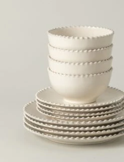 Pearl Stoneware Dinnerware By Costa Nova -Home Decor Sale Lulu and Georgia PEP12PCPES161 CRM 1 Product