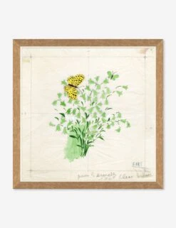 Clochettes Et Papillon I Print By Paule Marrot -Home Decor Sale Lulu and Georgia PM LULU 24 0137A Product